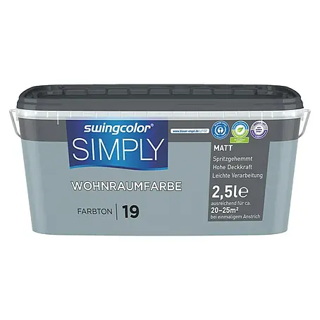 swingcolor  Wandfarbe SIMPLY