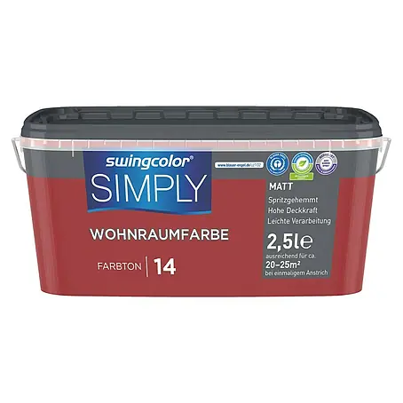 swingcolor  Wandfarbe SIMPLY