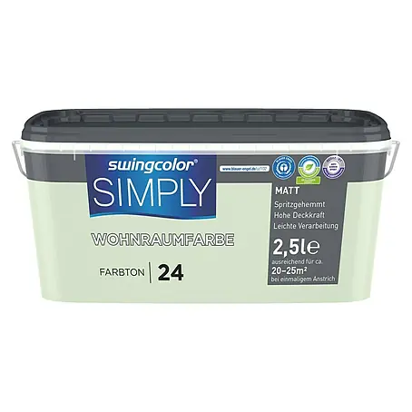 swingcolor  Wandfarbe SIMPLY