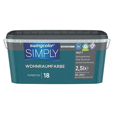 swingcolor  Wandfarbe SIMPLY