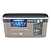 swingcolor Wandfarbe SIMPLY Braun (Braun - Nr. 10, 2,5 l, Matt)