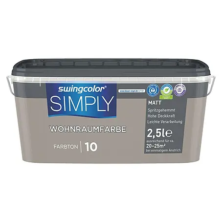 swingcolor  Wandfarbe SIMPLY