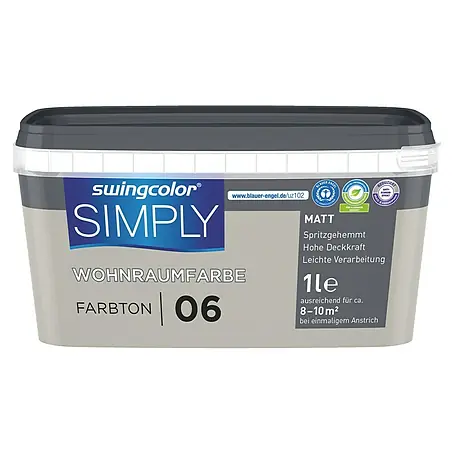 swingcolor  Wandfarbe SIMPLY