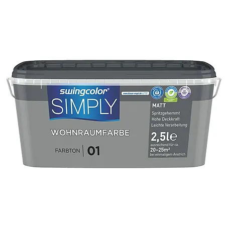 swingcolor  Wandfarbe SIMPLY