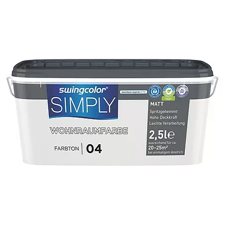 swingcolor  Wandfarbe SIMPLY