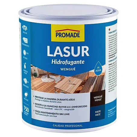 Promade  Protección para madera Lasur al agua