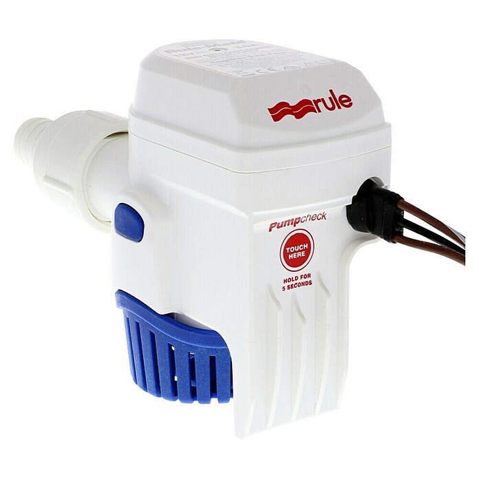 Rule Bomba de achique RM 500 (Capacidad de bombeo máx.: 2.850 l/h, 12 V) | BAUHAUS