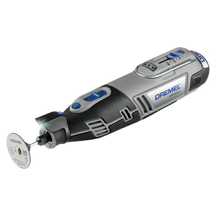 Dremel Multifunktionswerkzeug 8220-5/6512 V, 2 Akkus, 2 Ah Left Side View