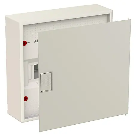 ABB - Striebel & John  Aufputz-Verteiler AK612N2 + Tür AZT610