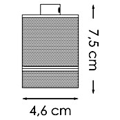 Home Sweet Home Lampenfassung (E27, Weiß, Metall, Ø x H: 4,6 x 7,5 cm) | BAUHAUS