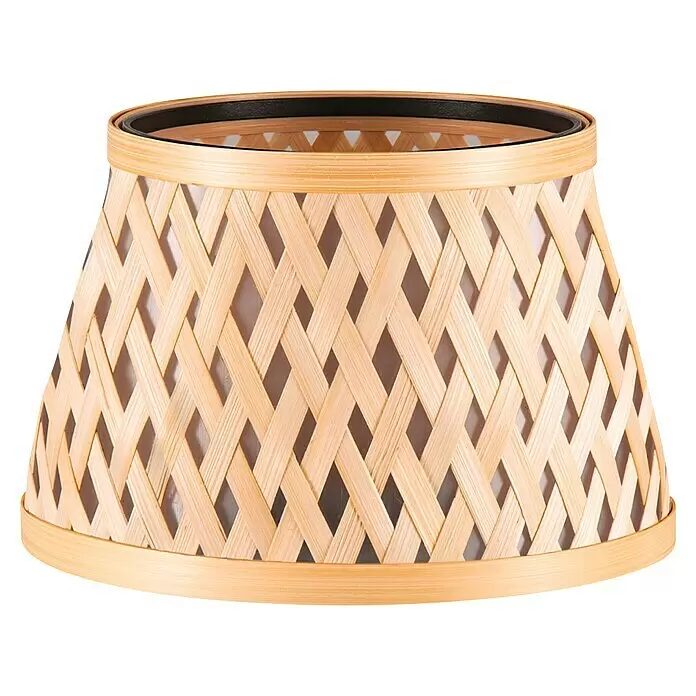 Home Sweet Home Lampenschirm Bamboo - L x B x H: 20 x 15 x 13 cm, Bambus,  E27 online kaufen bei BAUHAUS