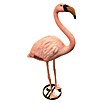 Ubbink Dekofigur Flamingo (24 x 58 x 91,5 cm, Polyresin)
