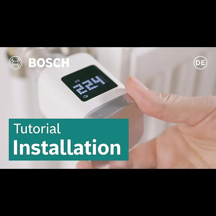 Bosch Smart Home Heizkörper-Thermostat II - M30 x 1,5 mm - Installation: Heizkrper-Thermostat II | Bosch Smart Home