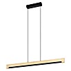 Eglo Camacho LED-Pendelleuchte Camacho (L x B: 1 100 x 60 mm, Braun/ Schwarz, Warmweiß) | BAUHAUS
