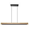 Eglo Camacho LED-Pendelleuchte Camacho (L x B: 1 100 x 60 mm, Braun/ Schwarz, Warmweiß) | BAUHAUS