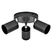 Eglo Deckenstrahler Reciso-E (3-Strahlig, 5 W, GU10, IP20, Schwarz, Anzahl Leuchtmittel: 3 Stk.) | BAUHAUS