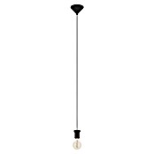 Eglo Capoliverie Portalámparas colgante (110 cm, Negro, 40 W, E27) | BAUHAUS