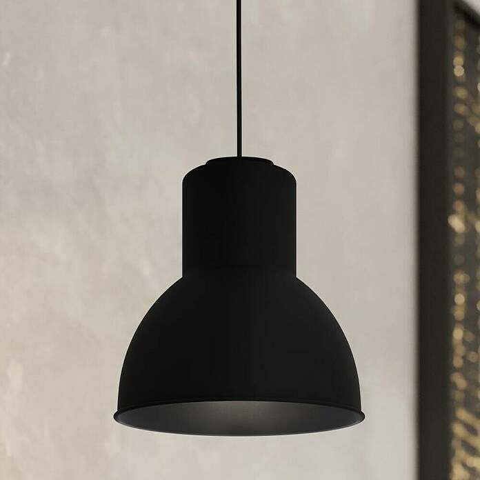 Eglo Capoliverie Pantalla de lámpara (Ø x Al: 17,5 x 17 cm, Negro) | BAUHAUS
