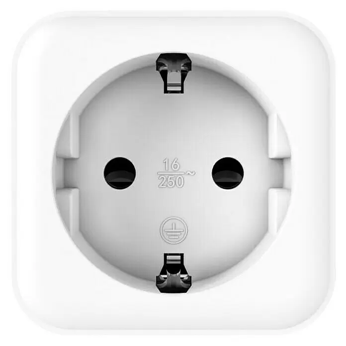 Hama Smart-Steckdose WLAN Matter - Innen, Weiß, 3.680 W - Weiße Schuko-Steckdose mit zwei Rundlöchern und Schutzkontaktklemmen, 16A 250V.