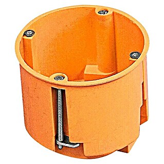 Podžbukna kutija za šuplji zid Duboka (68 x 61 mm, 1-struko, Narančaste boje, 1 Kom.)