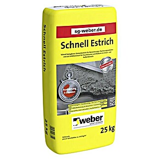 SG Weber Schnellestrich (25 kg)