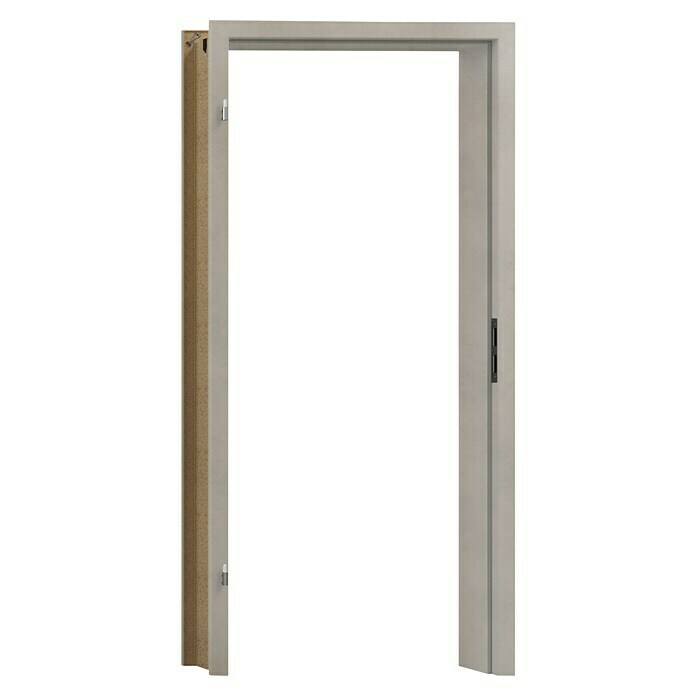 GetaDoor Laminit Türzarge GL 434 (860 x 1.985 mm, Wandstärke: 240 mm, DIN Anschlag: Links, Semento Betonoptik) | BAUHAUS