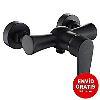 Universal de Grifería Grifo monomando de ducha Bidasoa (Negro, Mate)