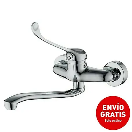 Universal de Grifería  Grifo de cocina de pared Kapuas con maneta medica