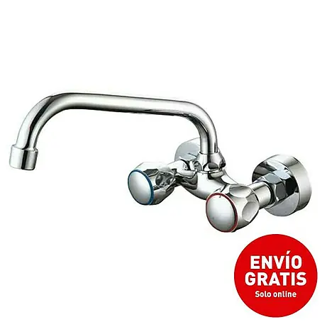 Universal de Grifería  Grifo de cocina de pared bimando Tajo