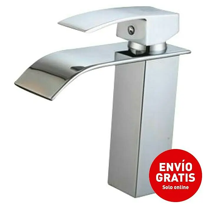 Universal de Grifería Grifo de lavabo Patagonia - Cromo, Brillante - Elegante grifo cromado con diseño moderno. Perfecto para cualquier baño, ofreciendo estilo y funcionalidad. Envío gratis online!