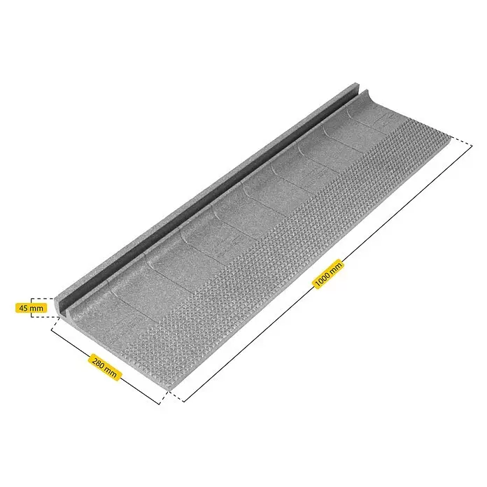 Schellenberg Rollladenkasten-Dämmmatte1.000 x 280 x 13 mm, 3 -tlg.