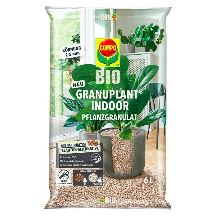 Compo Bio Pflanzengranulat Granuplant (6 l) | BAUHAUS