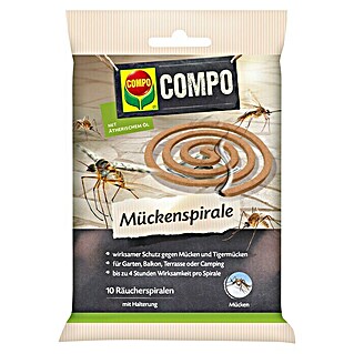 Compo Mückenspirale mit ätherischen Öl (10 Stk.)