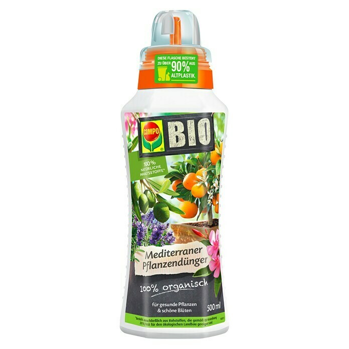 Compo Bio Mediterranpflanzen-Dünger (500 ml) | BAUHAUS