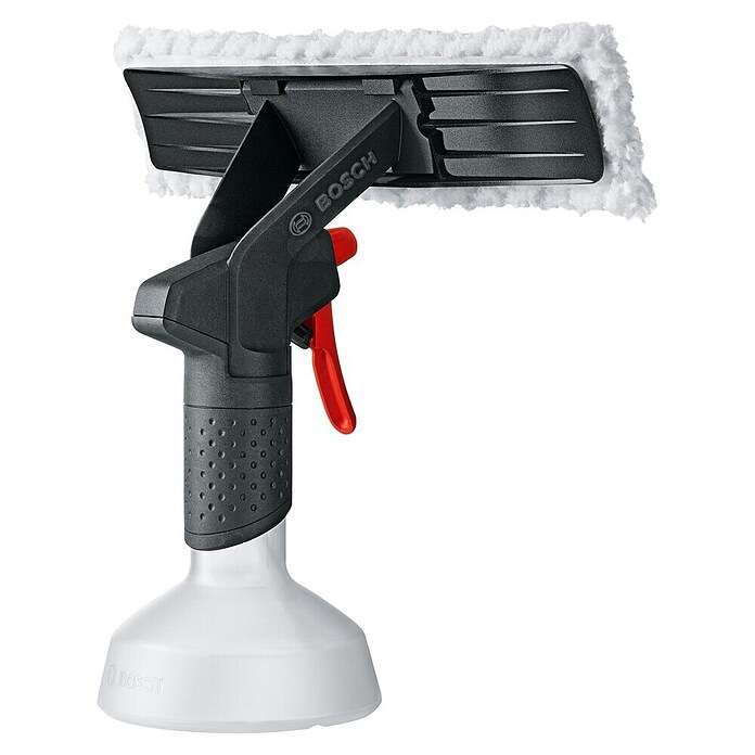 Bosch Limpiadora de cristales de batería GlassVac (Rendimiento por unidad de superficie: Aprox. 105 m²/carga de la batería, Tipo de batería: Iones de litio)