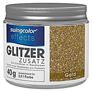swingcolor effects Effektzusatz Glitzer-Zusatz (Gold, 40 g)