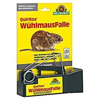 Neudorff Quiritox Wühlmausfalle (Spezialfalle, Kunststoff)