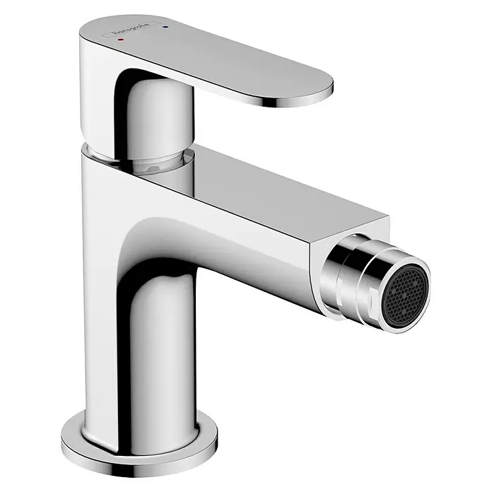 Hansgrohe Rebris S Bidetarmatur - Chrom, Ausladung Armatur: 14,6 cm, Zugstange - Glänzende Hansgrohe Bidetarmatur zur stilvollen Badgestaltung. Elegantes Design für moderne Badezimmer mit optimaler Funktionalität.