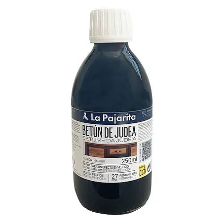 La Pajarita  Capa de acabado de betún de Judea