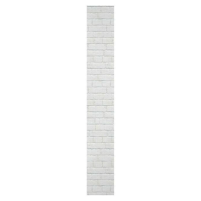 Grosfillex Revestimiento de pared Element 3D Brique blanco (L x An: 260 x 37,5 cm)