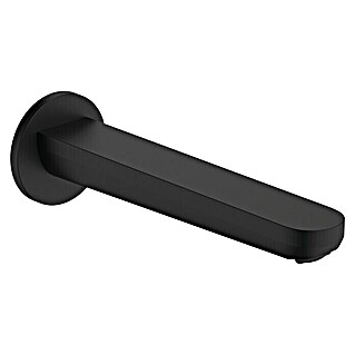 Hansgrohe Rebris S Wanneneinlauf (Schwarz, Ausladung: 212 mm)