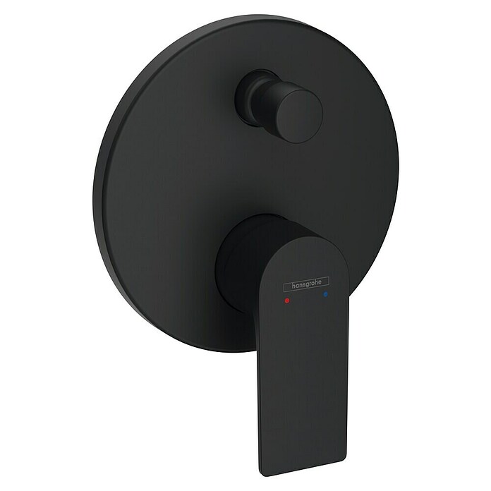Hansgrohe Rebris E Grifería empotrada para bañera (Negro, Caudal de agua: 25,6 l/min) | BAUHAUS
