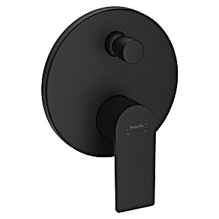 Hansgrohe Rebris E UP-Badewannenarmatur (Schwarz, Durchflussmenge: 25,6 l/min)