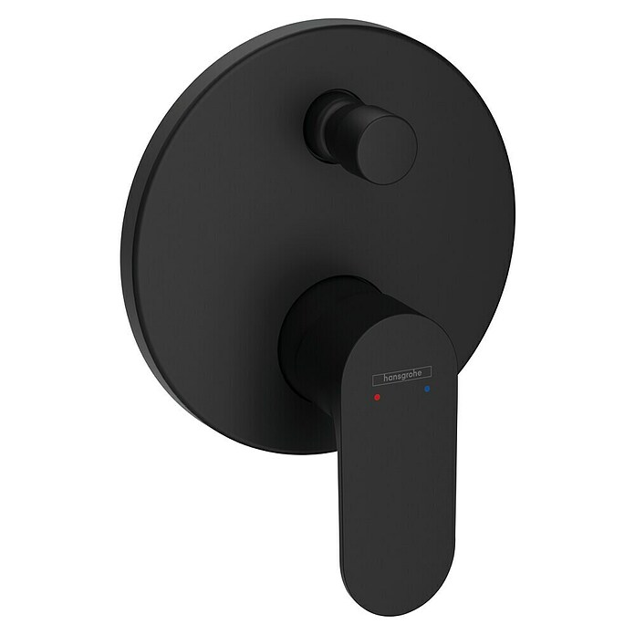 Hansgrohe Rebris S Grifería empotrada para bañera (Negro, Caudal de agua: 25,6 l/min) | BAUHAUS