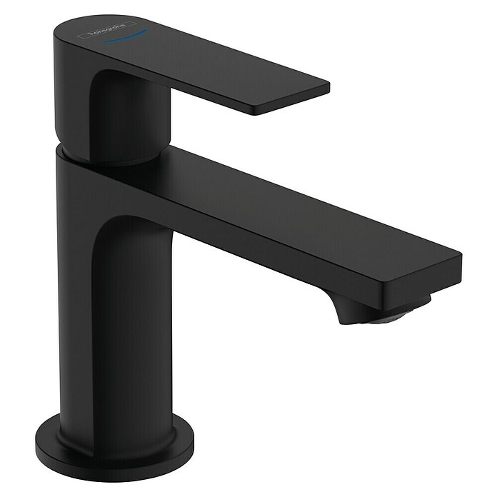 Hansgrohe Rebris E Grifo con temporizador (Negro, Mate, Profundidad del grifo: 14,7 cm) | BAUHAUS