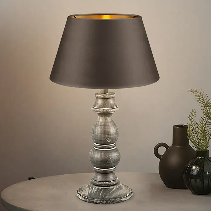Fluweel - Velvet Lampenkap - Cilinder - Bruin goud - Luxe stijl - ø30 Fluweel - Velvet Lampenkap - Cilinder - Bruin goud - Luxe stijl - ø30