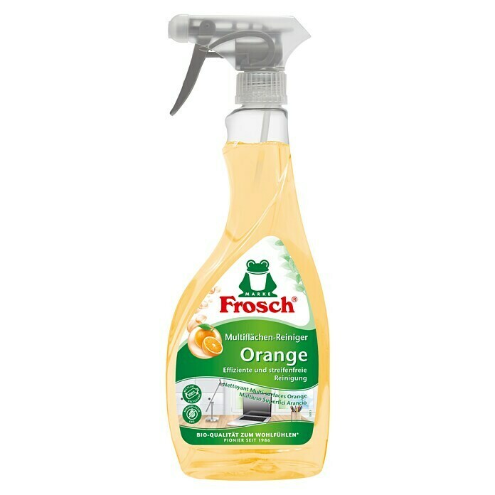 Frosch Bio-Spiritus Detergente multisuperficie arancione