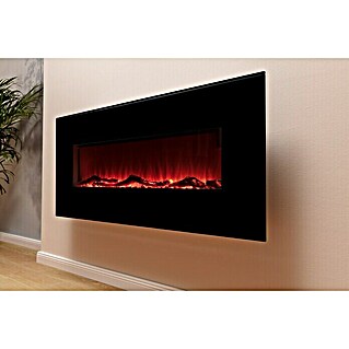 Voltomat HEATING Stand- & Wandkamin Flat (Schwarz, 1.600 W)