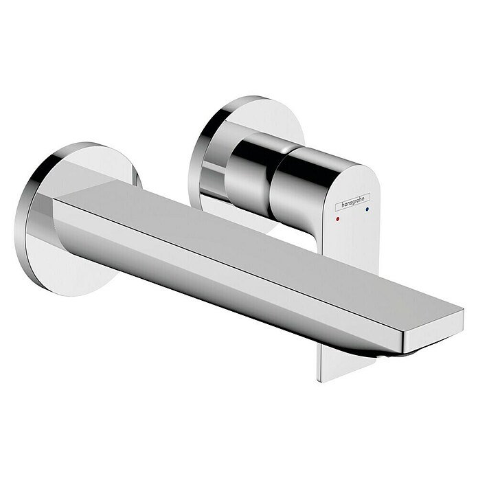 Hansgrohe Rebris E Grifo de lavabo (Cromo, Profundidad del grifo: 21,4 cm) | BAUHAUS