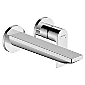 Hansgrohe Rebris E Grifo de lavabo (Cromo, Profundidad del grifo: 21,4 cm) | BAUHAUS